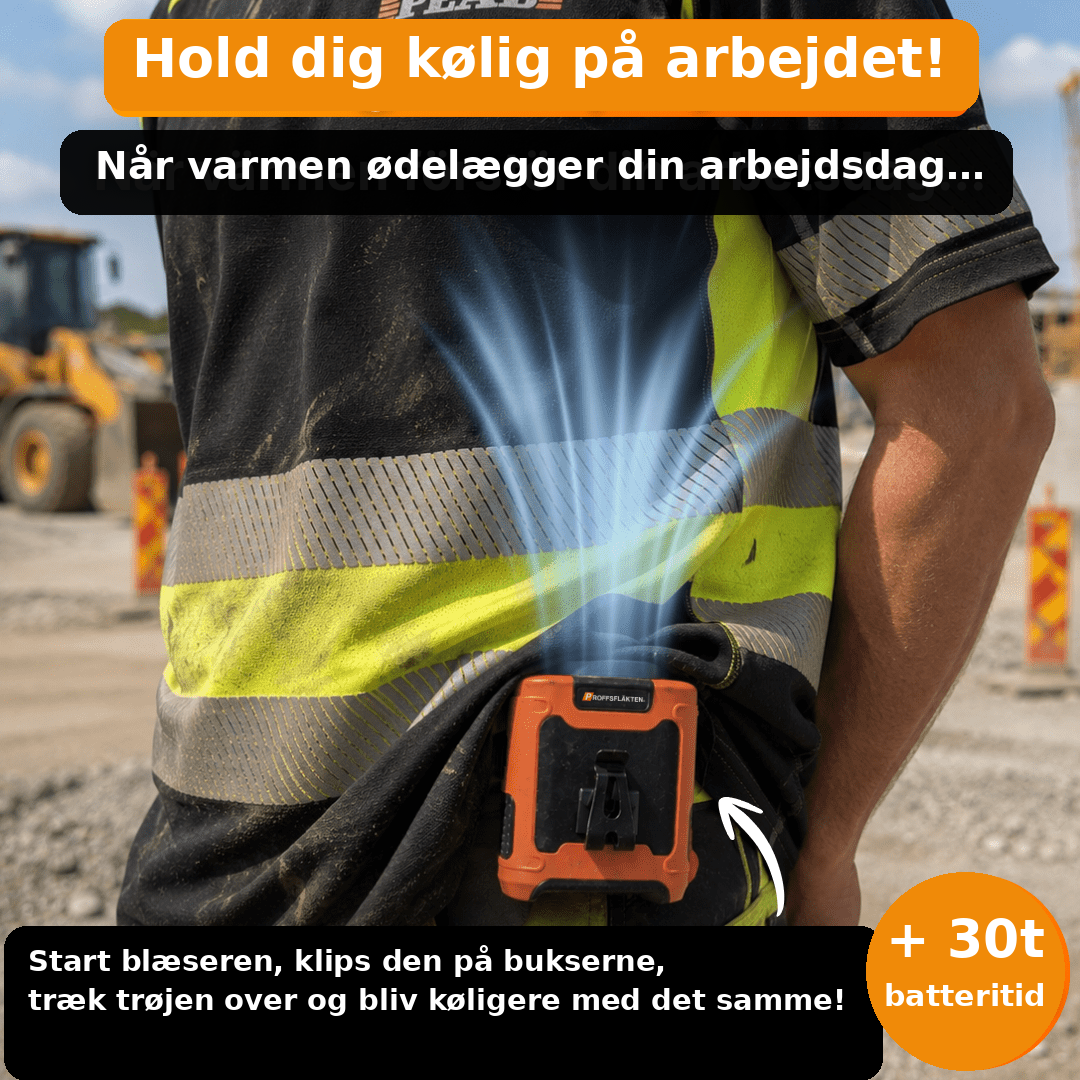 ProffBlæseren – Stop med at blive overophedet på arbejdet