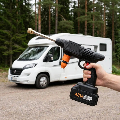 Trykvaskeren Pro – batteridrevet højtryksrenser